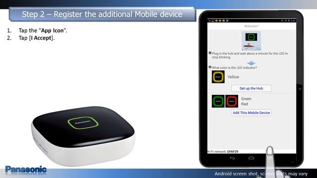 Panasonic - Home Network Bundles - KX-HNB600 - How to register additional Android mobile devices. смотреть онлайн