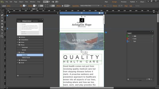 Adobe Muse Drop Down Window for Phones instead of pop up window - alternative смотреть онлайн