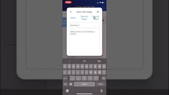 Tutorial | The Kontact App | Contacts Manager | Text Message Facilitator | iOS смотреть онлайн