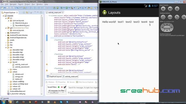 8 Android Layouts смотреть онлайн