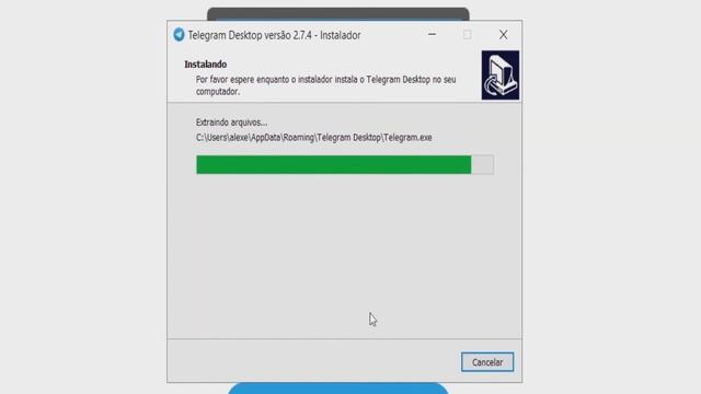 Como Instalar o TELEGRAM no Seu Computador (APLICATIVO DESKTOP) |Pc Fraco смотреть онлайн