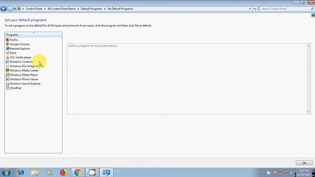 how to set default program in windows смотреть онлайн