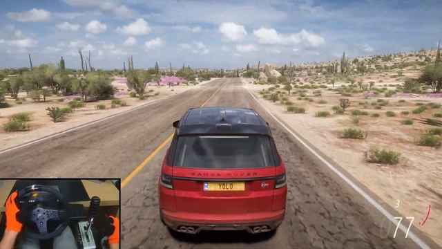 Range Rover Sport | Fanatec CSL Elite (Steering Wheel + TH8A Shifter) | Forza Horizon 5 Gameplay смотреть онлайн