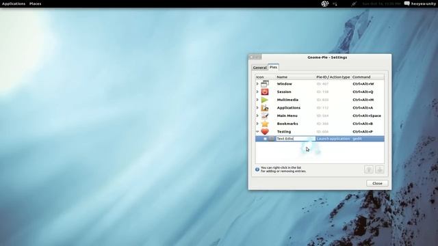 Gnome Pie - Visual App Launcher - Ubuntu 11.10 смотреть онлайн