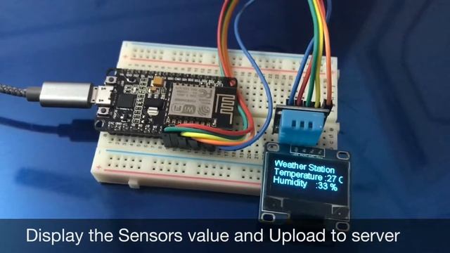 IOT Base Weather Station using ESP8266 and Android - Internet of Things смотреть онлайн