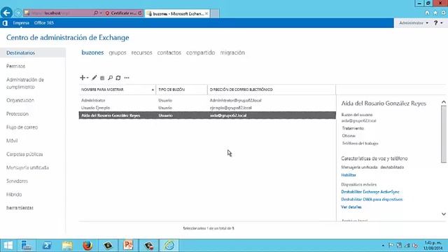 Configuración de Exchange Server 2013 en Servidor Windows Server 2012 R2 смотреть онлайн