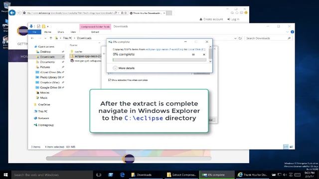 Install GNU C++ and Eclipse CDT on Windows 10 смотреть онлайн