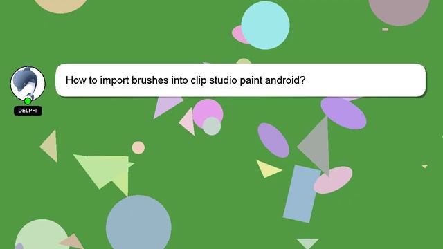 How to import brushes into clip studio paint android? смотреть онлайн