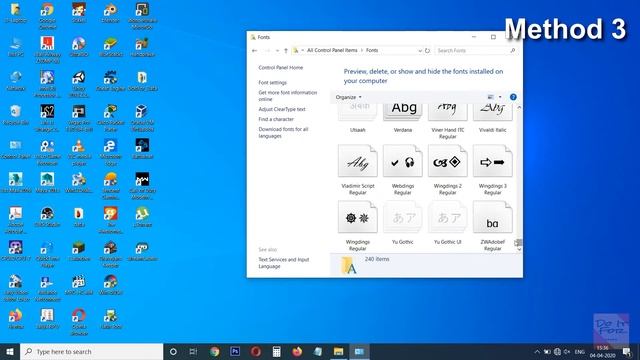 ✔ How To Install And Remove Fonts in Windows 10 смотреть онлайн