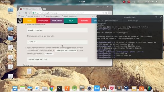 4. Installation of VNC Server and Viewer on Raspberry-Pi смотреть онлайн