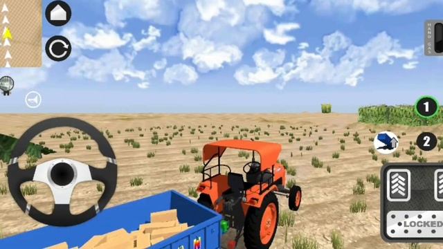 Real Tractor Trolley Cargo Farming Simulation 3D - Tractor Driving Games-#1 Android Gameplay смотреть онлайн