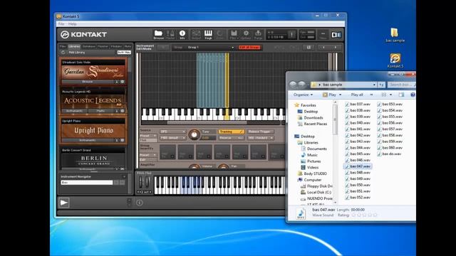 Kontakt 5 TUTORIAL 1 - How to assign a wav file смотреть онлайн