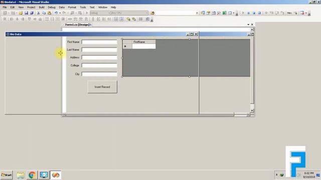 How To Create Bio Data In Form In Windows Form Application on Visual studio Faaizpro смотреть онлайн