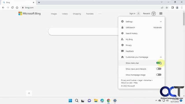 How to Turn Off the Background Image & Newsfeed on the Bing Homepage смотреть онлайн
