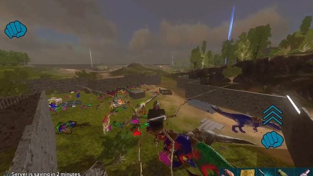 ARK MOBILE PVP / ULTRA BASE RAID 🔥 GIGA KILL AND DINO NO LIMIT AND MERE...... смотреть онлайн