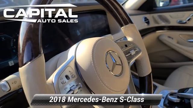 Used 2018 Mercedes-Benz S-Class S 560, Chantilly, VA CA1694 смотреть онлайн