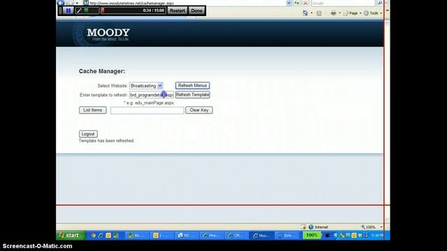 Cache Manager Not Refreshing Radio Program Today Template смотреть онлайн