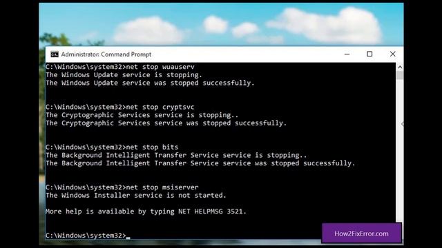 0x80080005 - Fix Windows 10 Update Error смотреть онлайн
