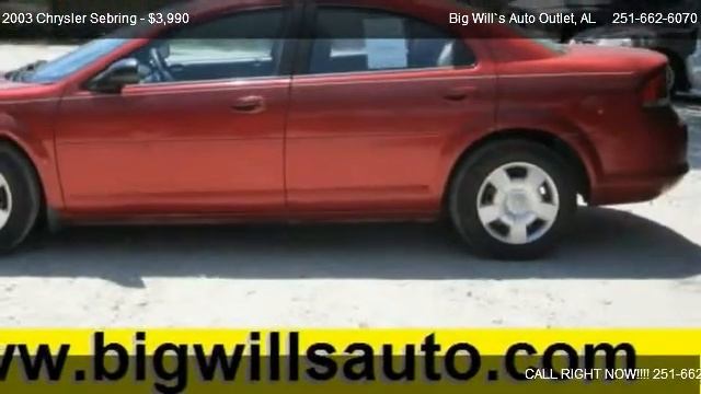 2003 Chrysler Sebring LX - for sale in Mobile, AL 36609 смотреть онлайн