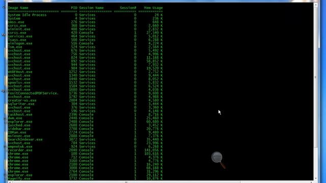 How to find running processes via cmd - windows смотреть онлайн