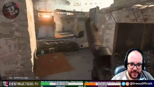 Dreezy ATTEMPTS to drop fast food to get better at CS:GO смотреть онлайн