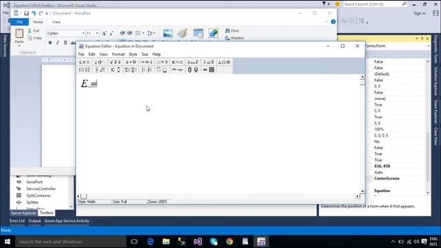 C# Tutorial : How to insert Math Equation to RichTextBox | FoxLearn смотреть онлайн
