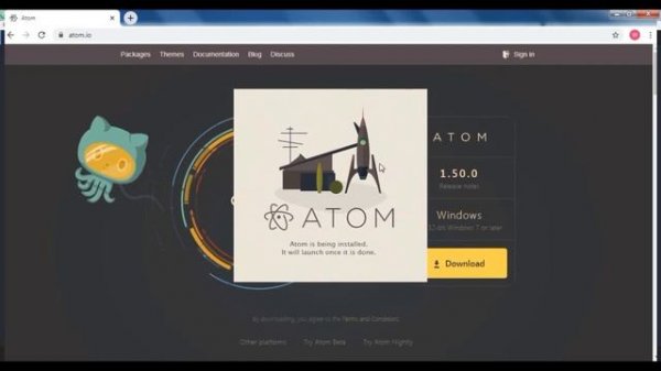 #2 - How to Download & Install Atom Text Editor || WebDev With Harshil