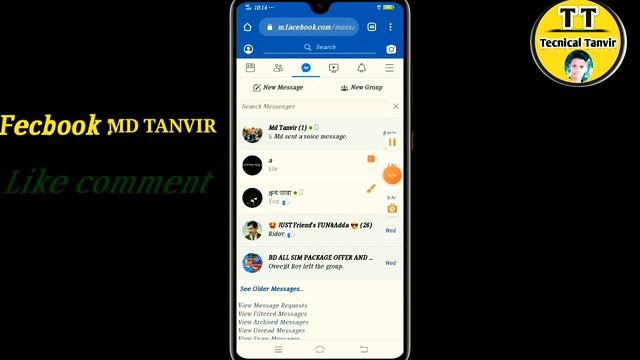How to Save/Download Audio File From Facebook Messenger on Android & Ios смотреть онлайн