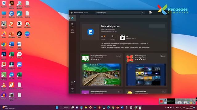 Cara Membuat Wallpaper Bergerak Di Laptop Windows 11 смотреть онлайн