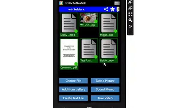 Dokiv File Manager for Windows Phone 8.1 Demo-3 смотреть онлайн