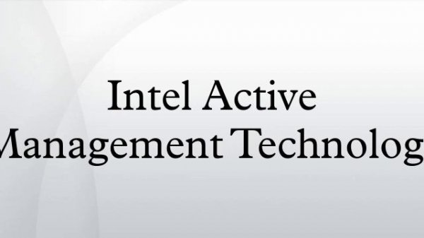 Intel Active Management Technology