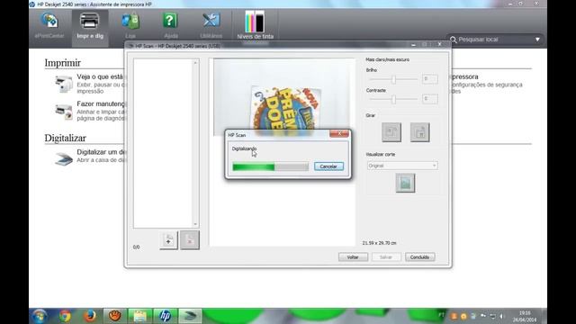 Como Escanear , Fotos e Documentos na Impressora Deskjet HP 2540 Series! 2014 смотреть онлайн