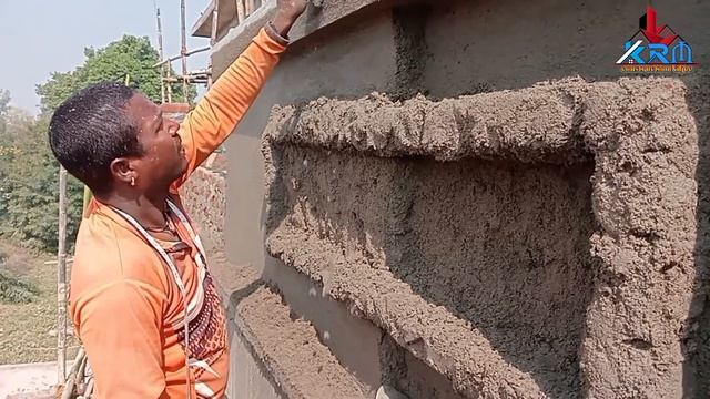 New Parapet Design and Elevation Design New Wall Design #KRMconstruction #viralvideos Lata Design смотреть онлайн