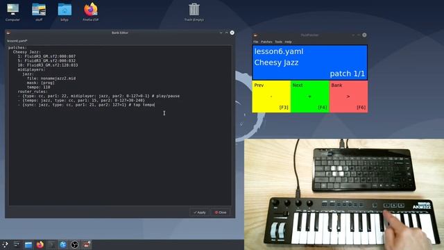 FluidPatcher Lesson 6: MIDI File Players смотреть онлайн