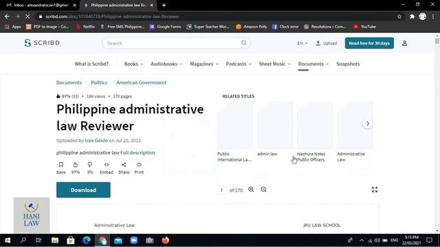 100% Working! Download Scribd Files for Free NO PAYMENT REQUIRED | Hani Law Channel смотреть онлайн