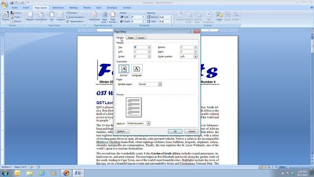 Word D Video 1 Setting Document Margins смотреть онлайн