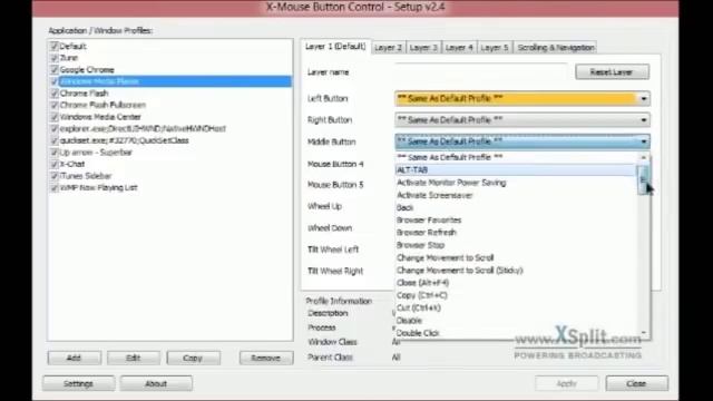 X-Mouse Button Control смотреть онлайн