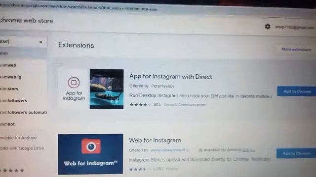 How to download Instagram in PC in windows 7,8 by Google Chrome. смотреть онлайн