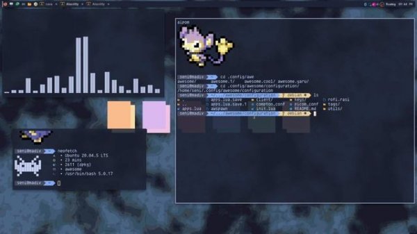 My awesome wm config #r/unixporn