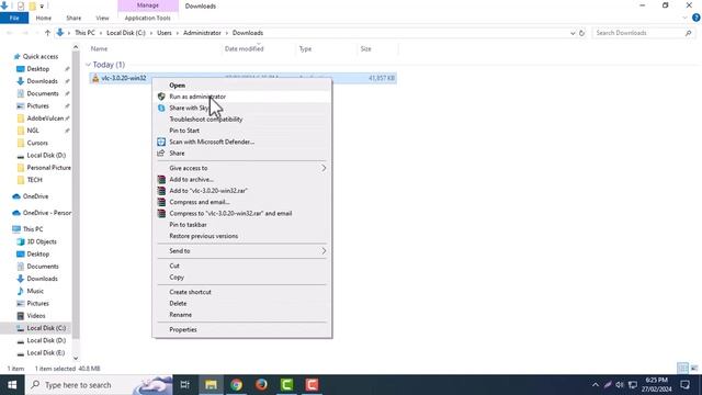 How to Download and Install VLC Media Player in Windows 10.#VLCMediaPlayer #InstallVLC смотреть онлайн