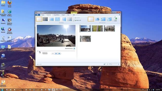Windows Live Movie Maker - Parts of the Window смотреть онлайн