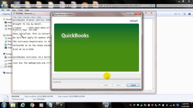 INSTALLATION OF QUICK BOOK смотреть онлайн