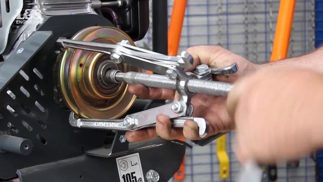How to Change the Clutch using a Bearing Puller on a Belle PCLX 320 Plate Compactor | L&S Engineers смотреть онлайн