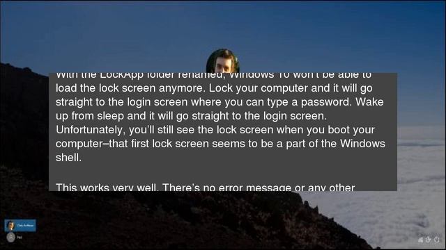 How to Disable the Lock Screen in Windows 10 смотреть онлайн