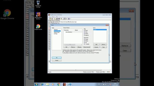 Server FTP en WINDOWS 7 смотреть онлайн
