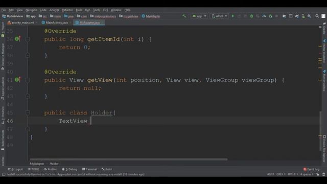 Android GridView using Android Studio #M4PROGRAMMERS смотреть онлайн