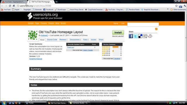 How to Get Old YouTube Homepage Back! смотреть онлайн