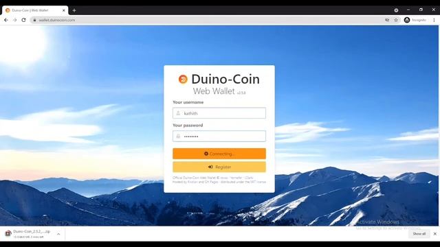 mine duino coin on windows 10 pc смотреть онлайн