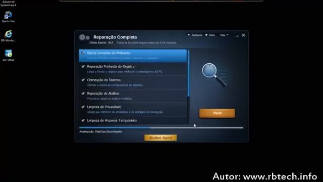 Acelere seu PC com o Advanced System Care смотреть онлайн
