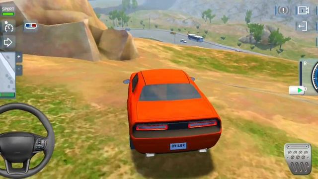 Dodge Challenger Car Gameplay In Police Sim 2022 Cop Simulator. смотреть онлайн